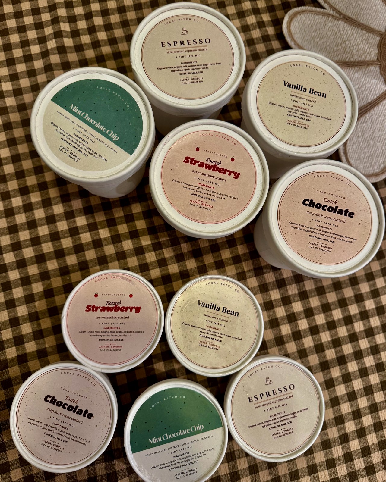 Homemade Frozen Dessert from Local Batch Co. in Jasper, Georgia